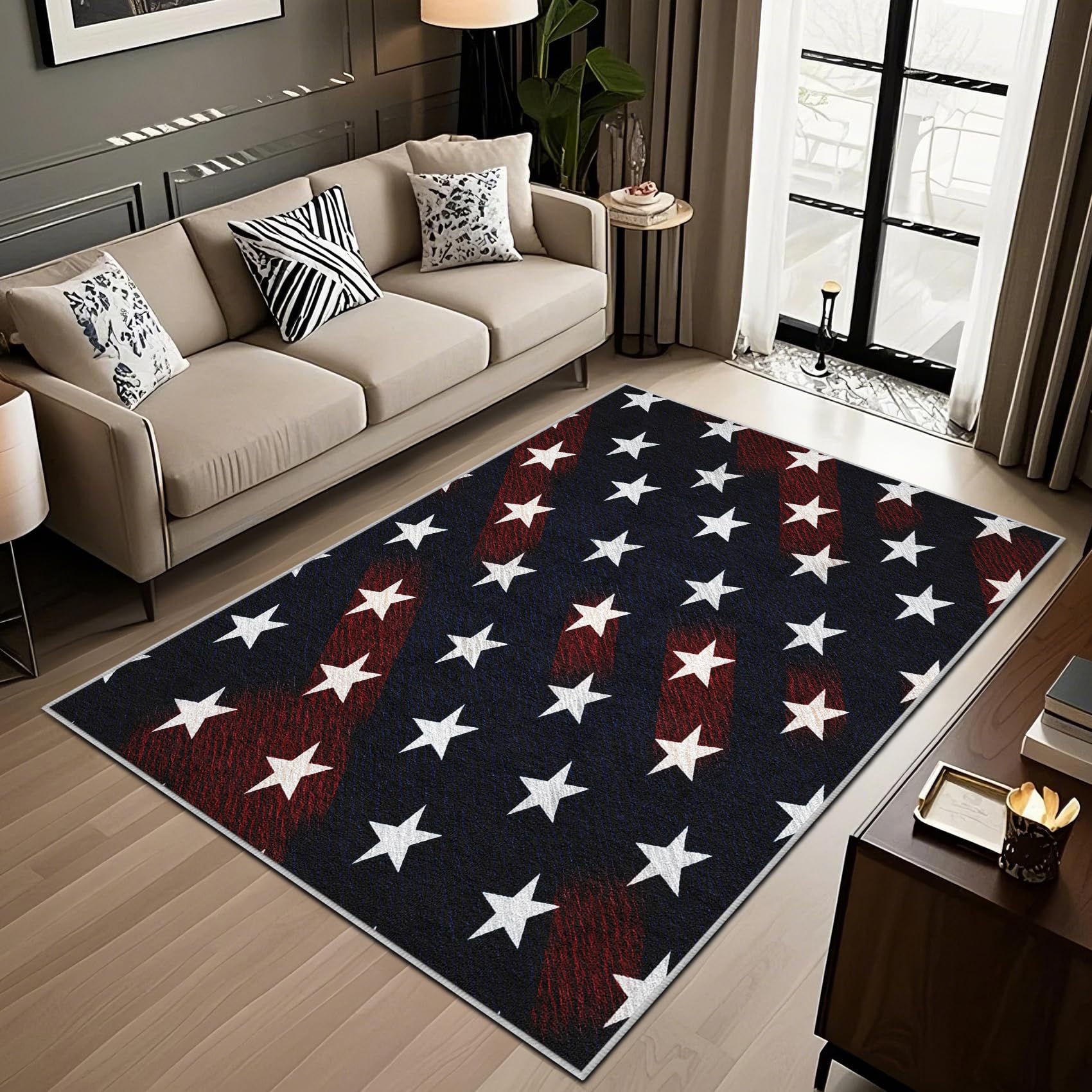 Tapis salon 200x290 antidérapant lavable pour un entretien facile