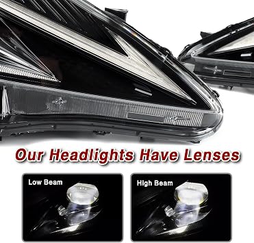 LED Headlights Fit for 2006-2013 Lexus IS250 IS350