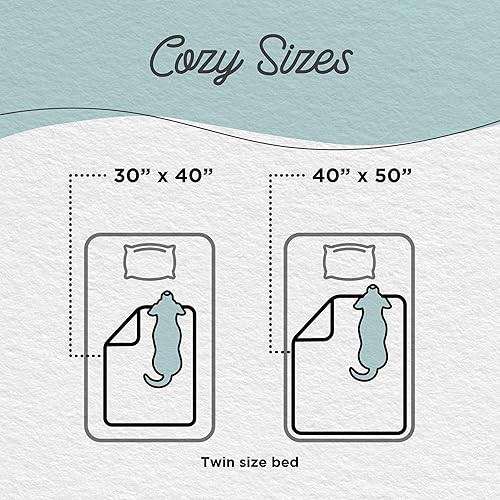 Miniatura 5 de Best Friends by Sheri - Manta afelpada calmante para mascotas, color glaseado, de 30 x 40 pulgadas