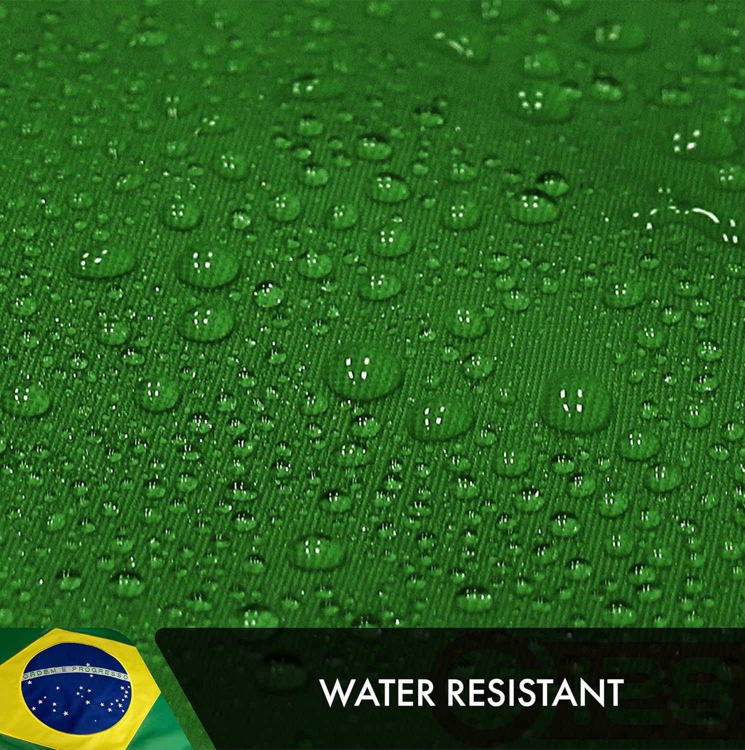 G128 Brazil Brazilian Flag | 3x5 Ft | Double ToughWeave Series Double Sided Embroidered 210D Polyester | Country Flag, Embroidered Design, Indoor/Outdoor, Brass Grommets, Heavy Duty, 2-ply
