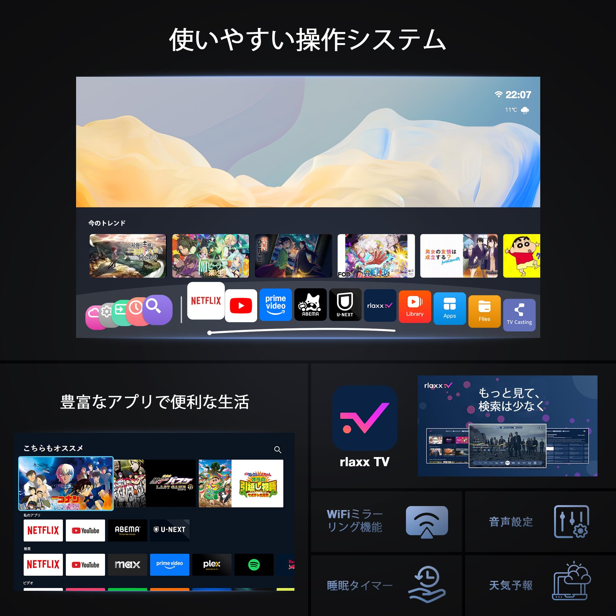 Amazon.co.jp: プロジェクター 4K 小型【Netflix公式ライセンス & 超