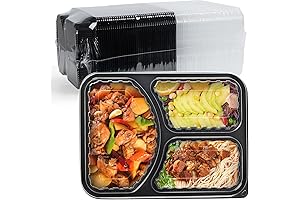 Reusable Food Containers with Lids: 40 Pack 38oz