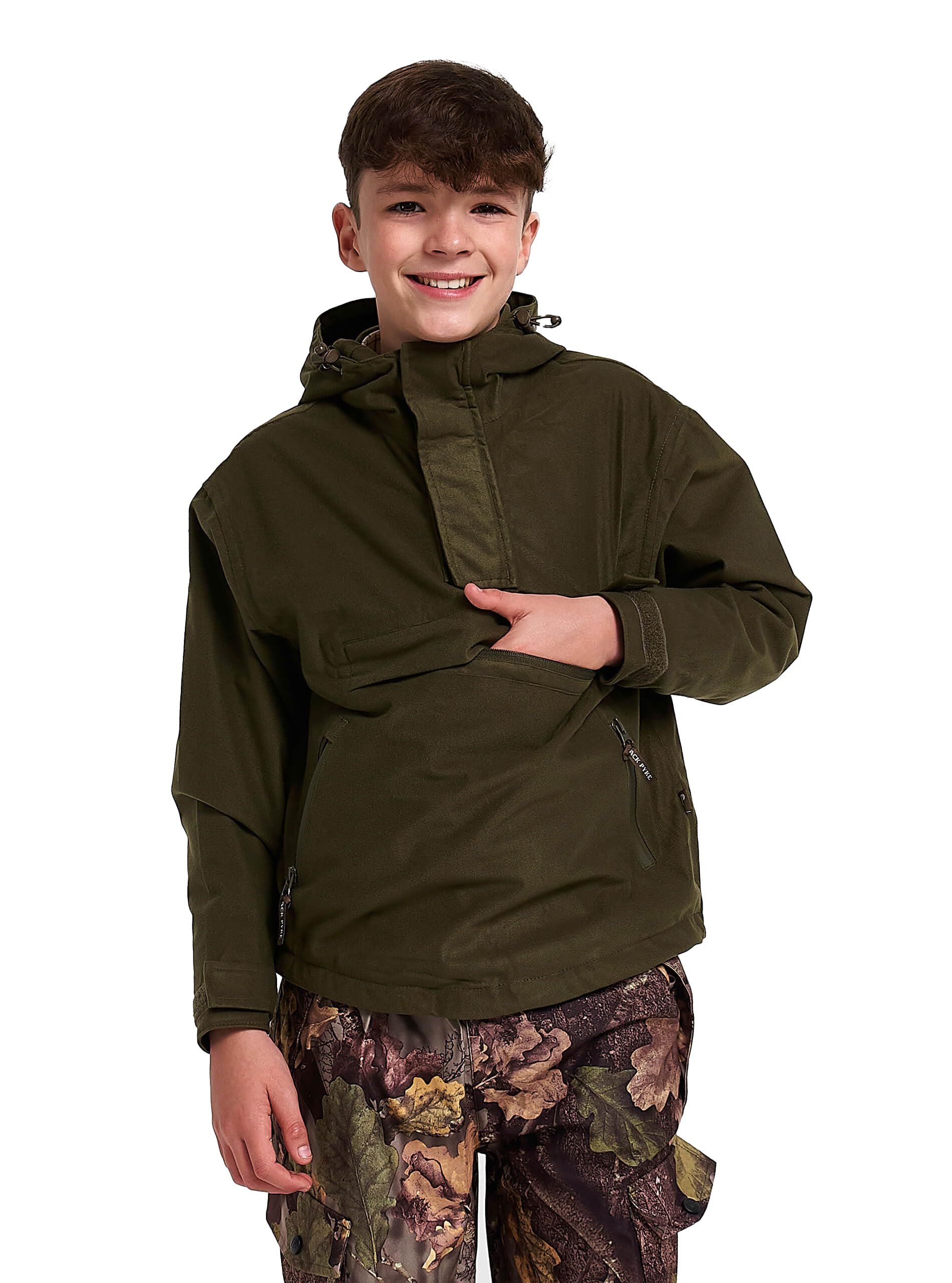 JACK PYKE Junior Galbraith Smock Green Medium