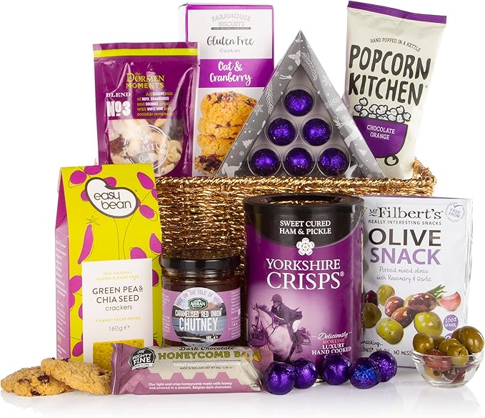 The Gluten & Wheat Free Food and Drink Hamper Christmas