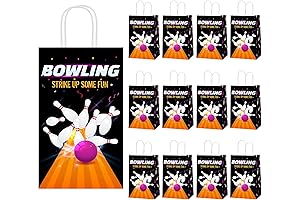 CHIAZLLTA Bowling Party Favor Bags