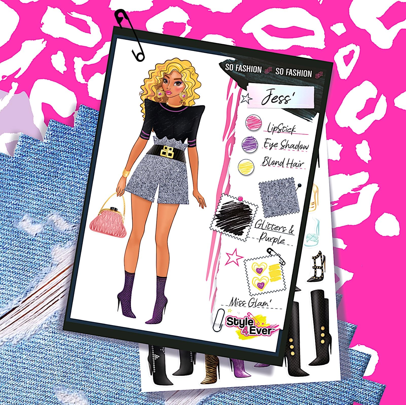 Canal Toys - Style 4 Ever Fashion Designer-OFG 232, OFG232, Wielokolorowy, Jeden rozmiar