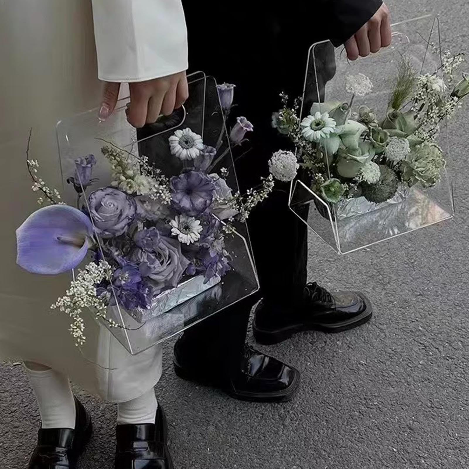 120 stuks 6 kleuren enkele rozenmouw plastic bloemenzak enkele bloem verpakking bloemen wikkels voor afstuderen seizoen Valentijnsdag bloemist boeket benodigdheden, 3,9 x 19,69 cm