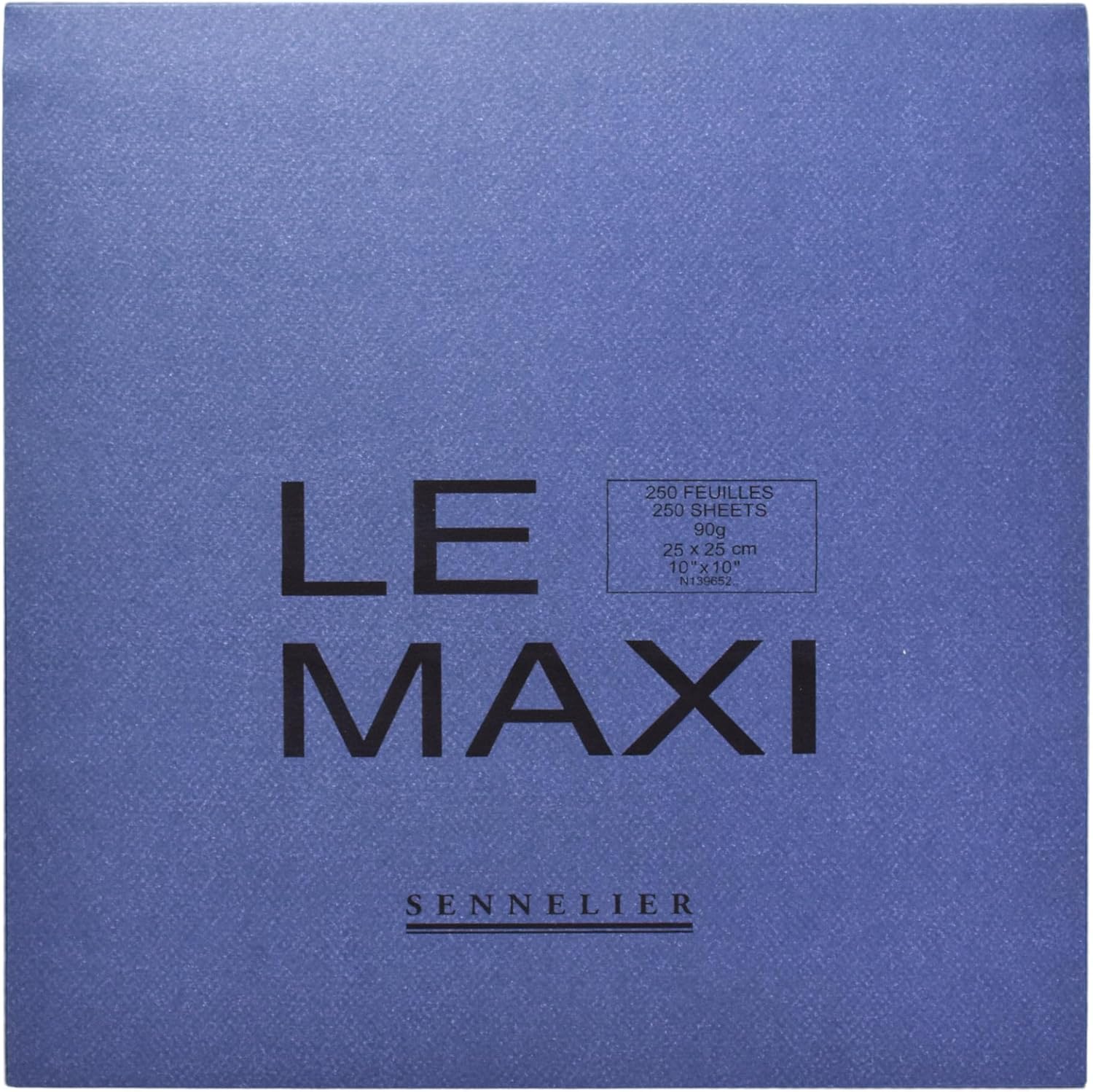 SENNELIER Maxi Block Drawing Pad, 12.5" x 12.5", White