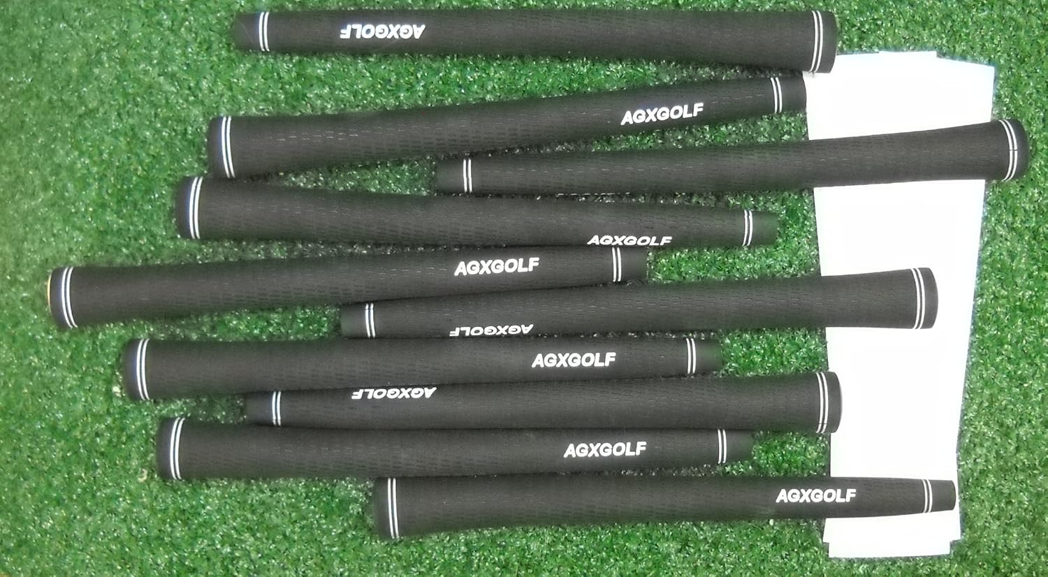 New Mens Plus Size Golf Grips: 13 Pack (Black) + 15 Tape Strips: Buy Now! Feee Ship!