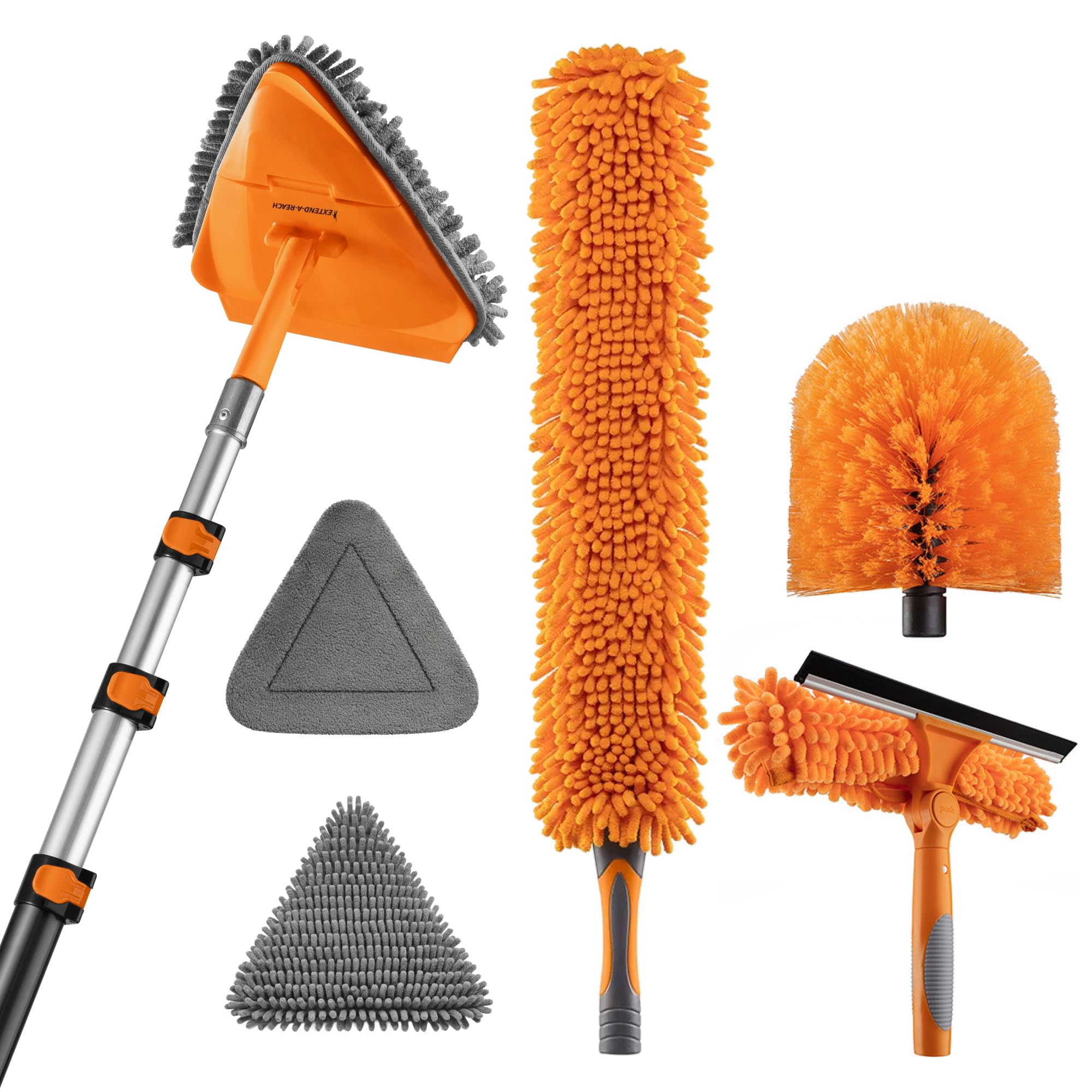 Amazon.com: 20 Foot High Reach Duster Kit with 4-12 ft Extension