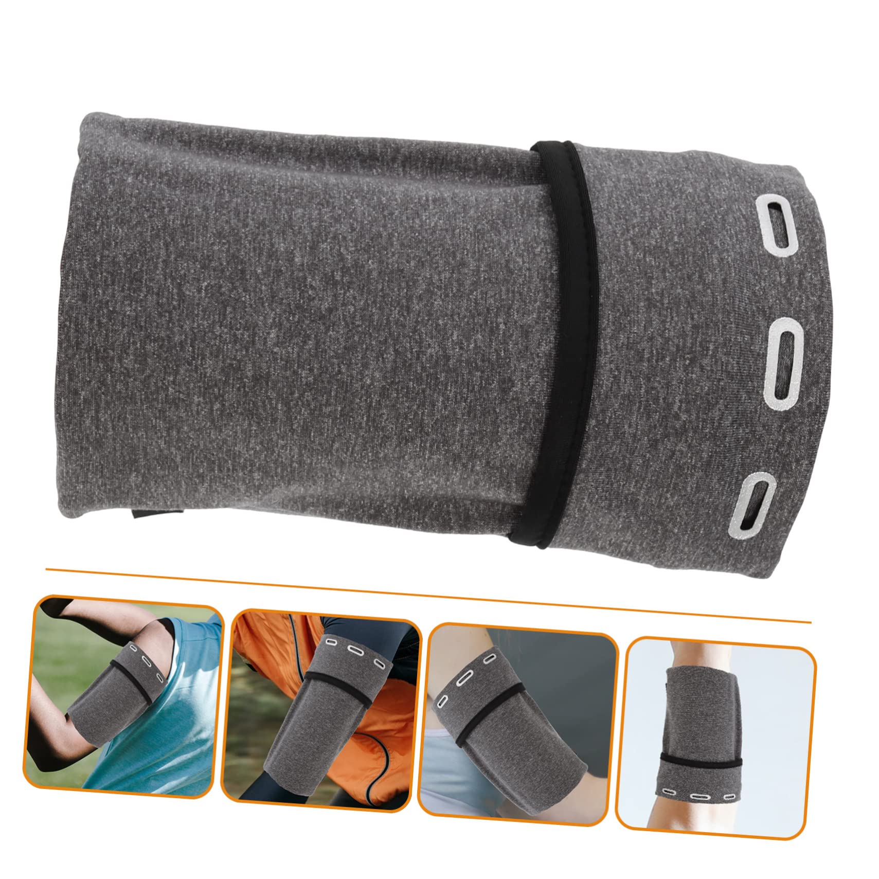 Mikikit 5pezzi Fascia Braccio Per Telefono Pouch Per Allenamento Design Per Jogging Biking e Attività Outdoor