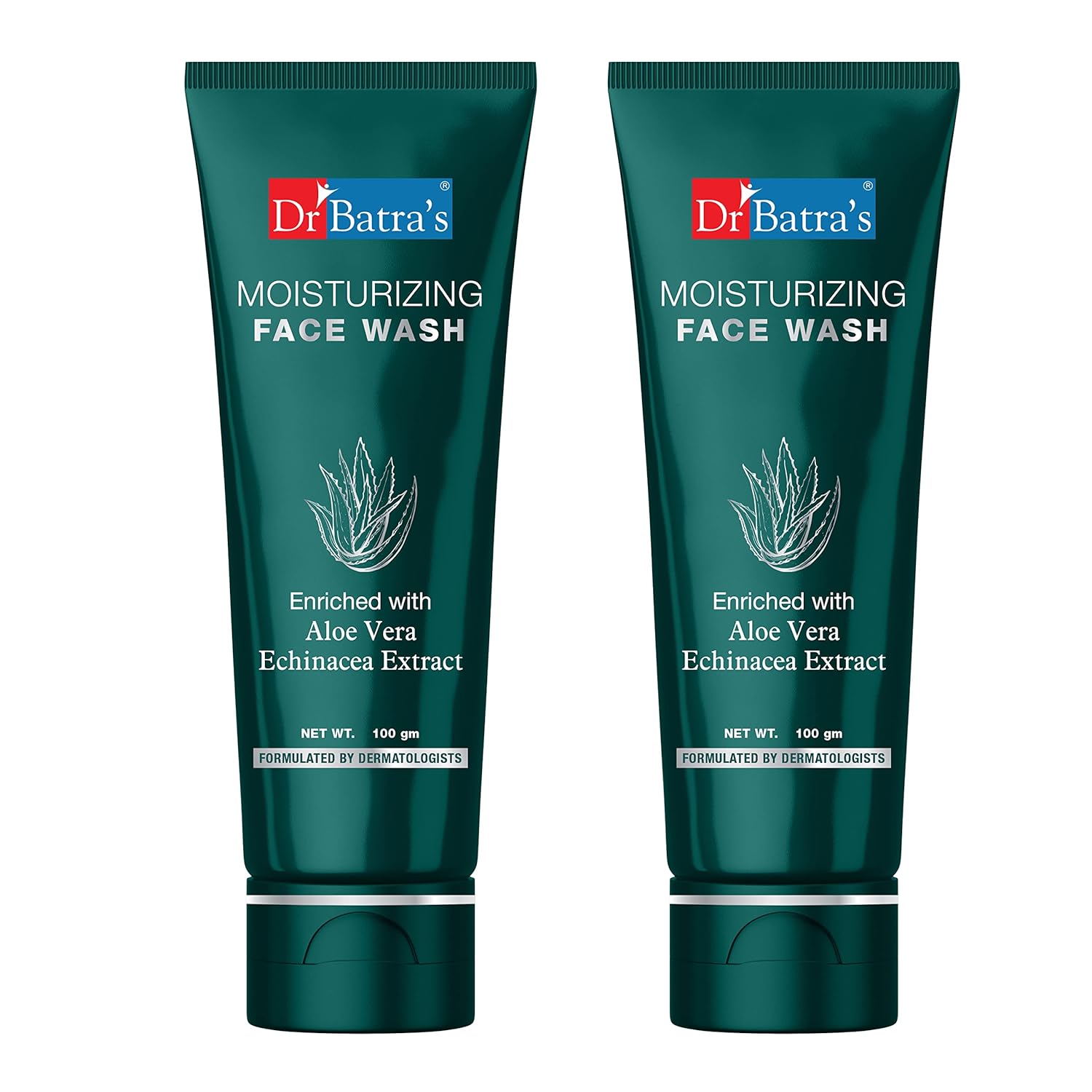 Dr Batra's Moisturizing Face Wash, Enriched with Echinacea & Aloe Vera