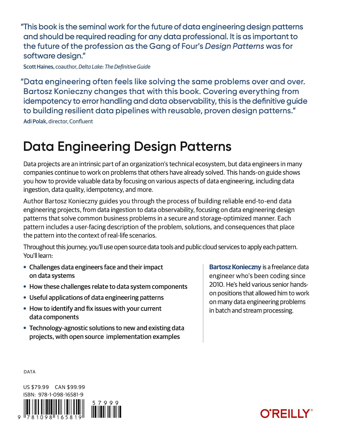 Data Engineering Design Patterns: Recipes for Solving the Most Common Data Engineering Problems