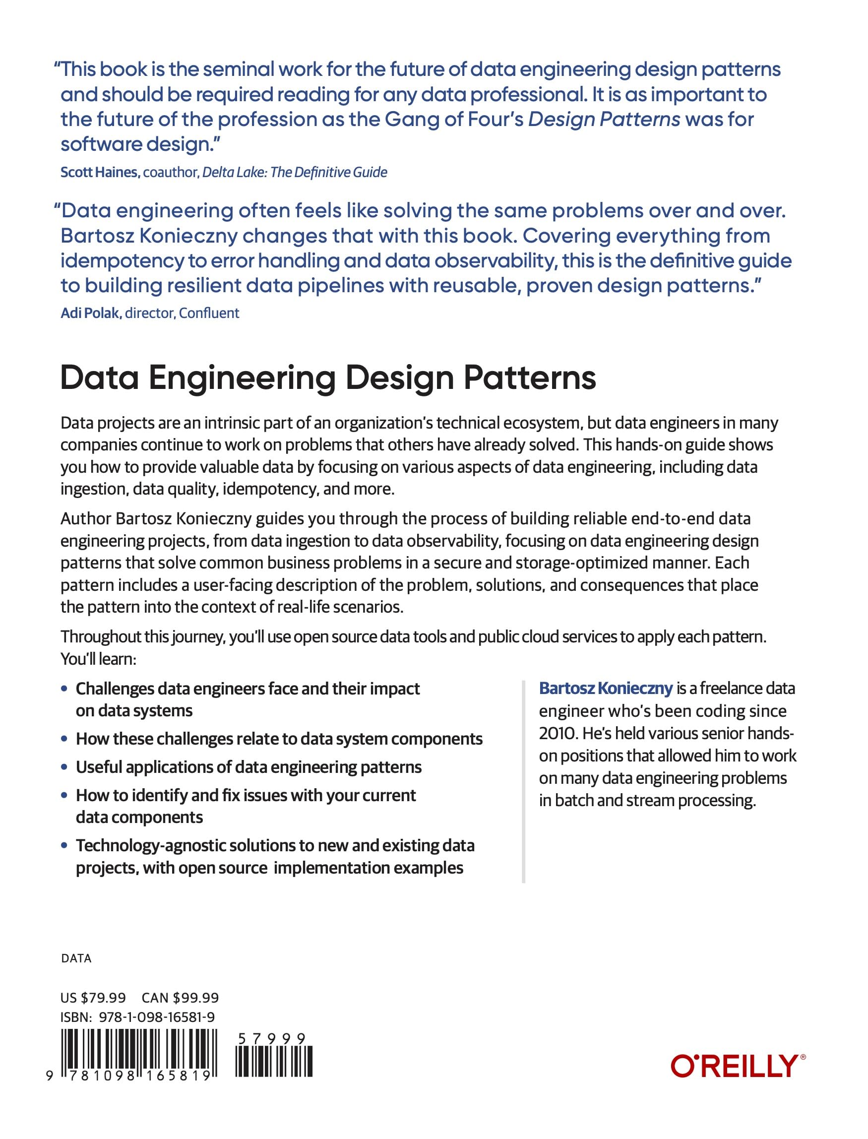 Data Engineering Design Patterns: Recipes for Solving the Most Common Data Engineering Problems