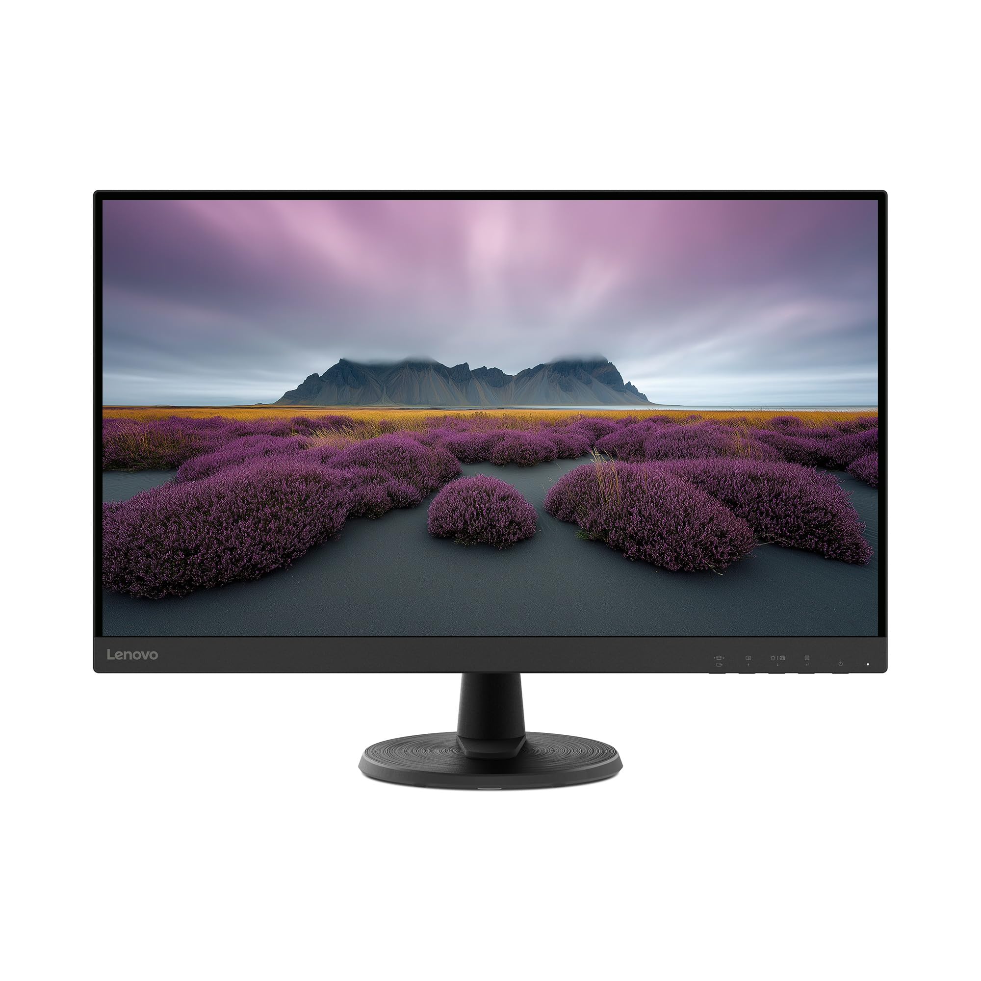 Lenovo D27-40 Monitor - All-in-One Monitor - 27" FHD Display - 75Hz Refresh Rate - Natural Low Blue Light - AMD FreeSync™ - 0.4ms MPRT - Raven Black - Tilt Stand