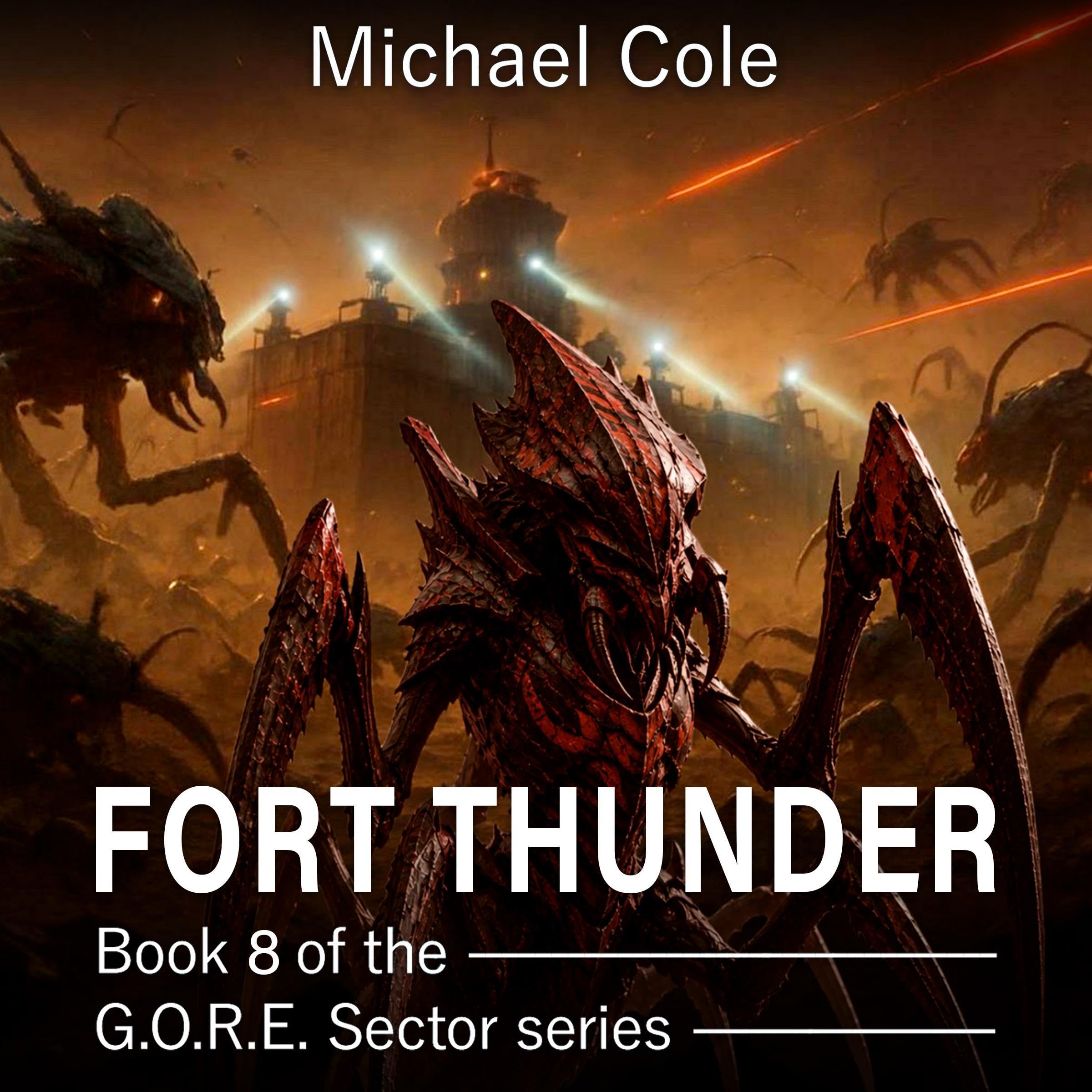Cover art for Fort Thunder (G.O.R.E Sector Book 8)