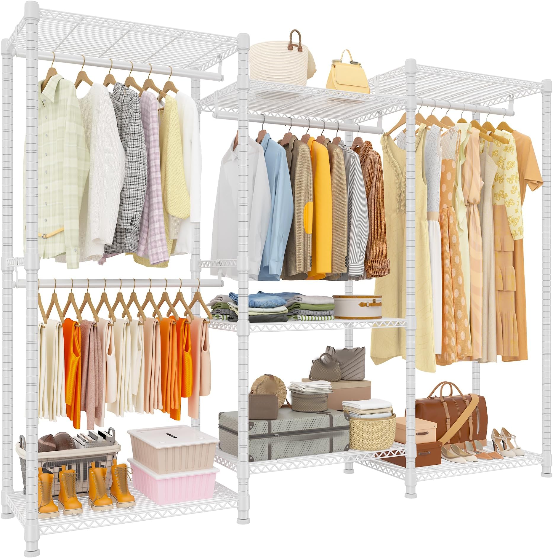 Amazon.com: VIPEK V2E Wire Garment Rack Heavy Duty Clothes Rack for ...