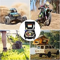 Vista 2 de Steauty 12V Fuel Transfer Pump Set, Moves Up to 85 Gallons Of Gas or Diesel Per Hour with Upgraded Carrying Case & Pulley Lead Pipe, for Vehicles
