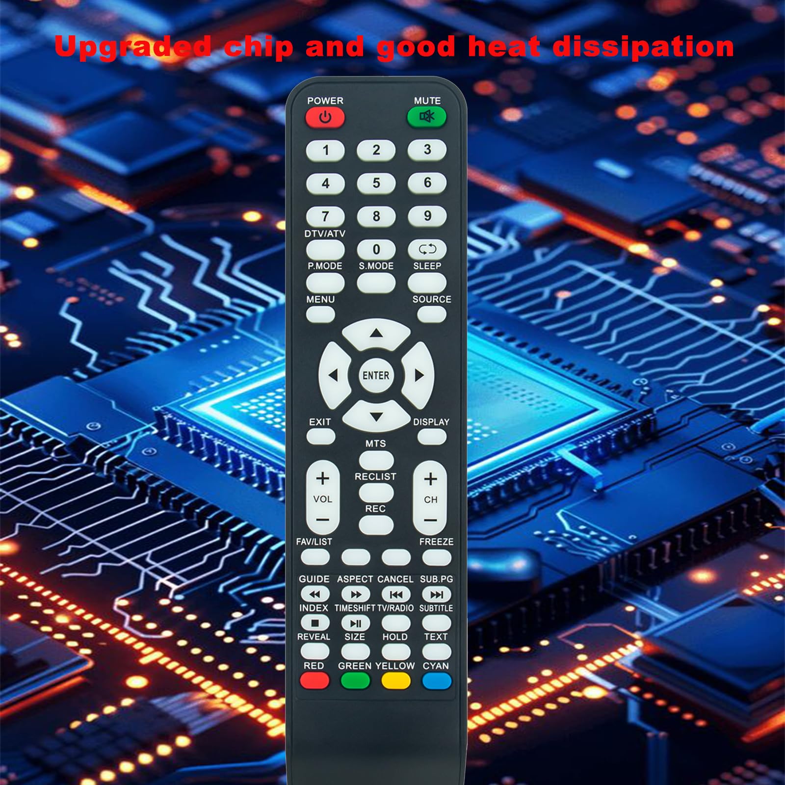 Telecomando Universale Per TV Grunkel, Compatibile Con LED-G3213S, G2213S, G1913S, G1914S, G3214S, G3914S, G-39NS E Altri