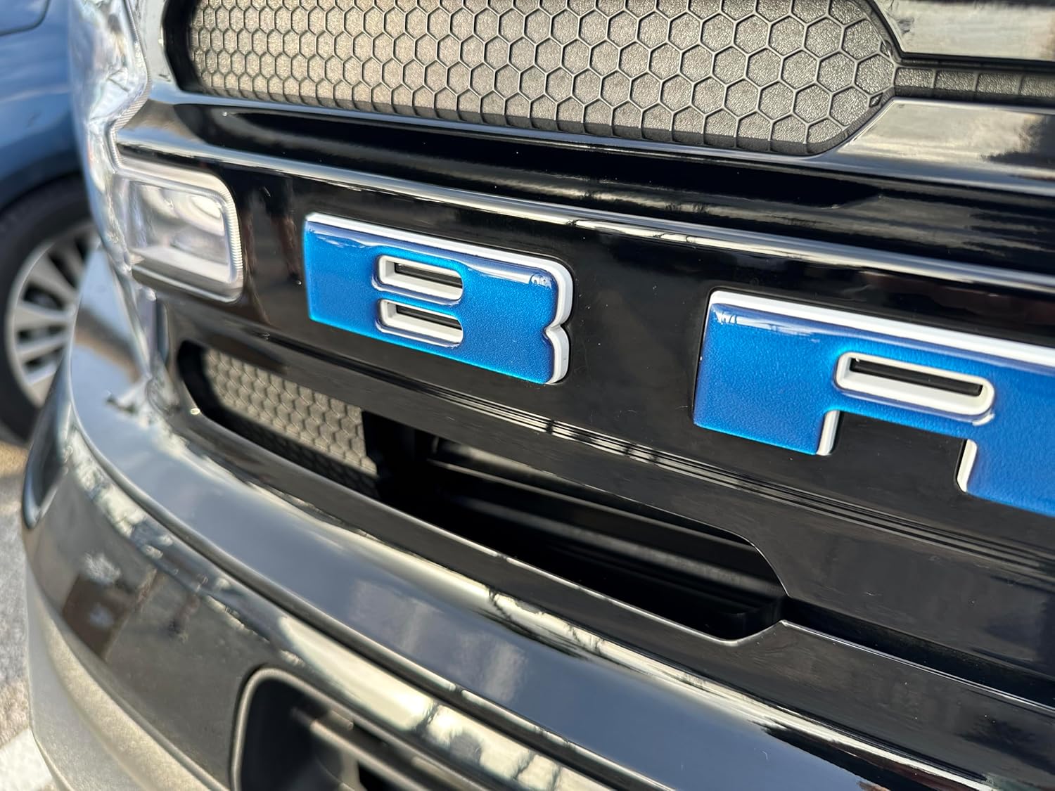 Grille Letter Overlays - Compatible with 2021-2026 Bronco Sport