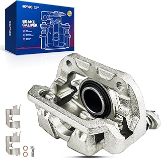 KAX Disc Brake Caliper Assembly Fit for 2005 2006 2007 2008 2009 2010 Honda Odyssey V6 3.5L Mini Passenger Van, Rear Right Passenger Side, Automotive Replacement Brake Caliper
