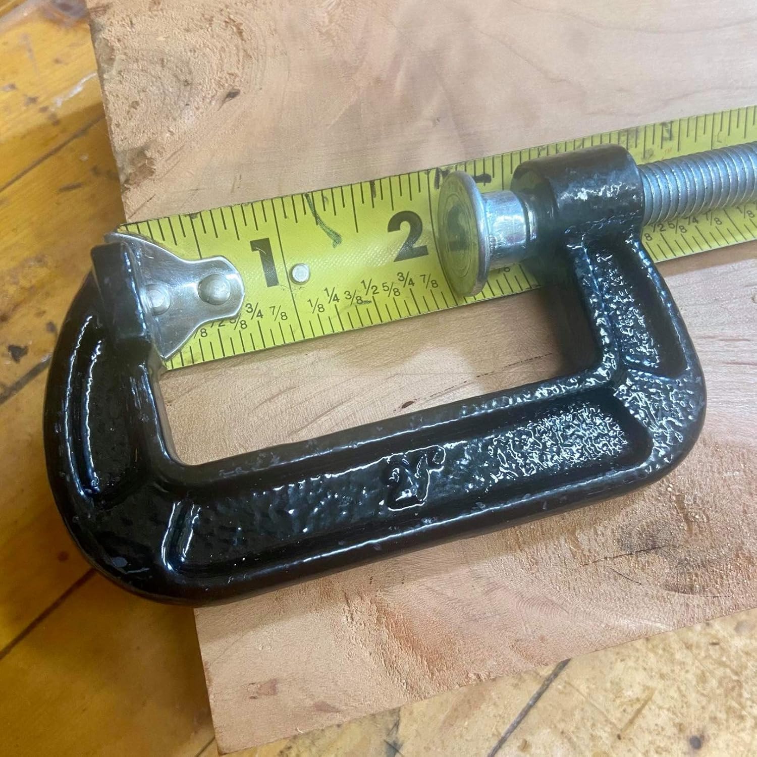 4 Piece 2 Inch C-Clamp Set - Industrial Strength C Clamps for Woodworking, Welding, and Building…
