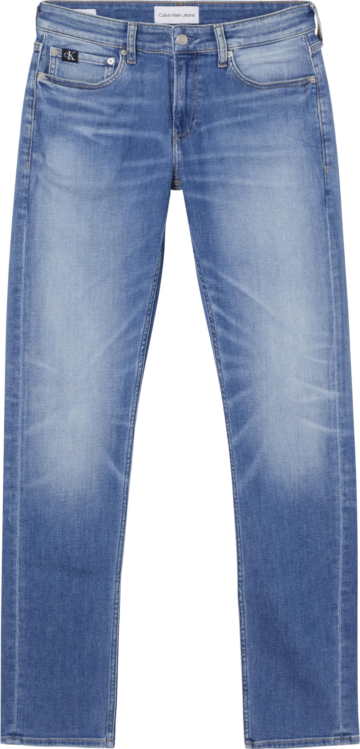 Calvin Klein Uomo Jeans Slim Fit, Blu (Denim Medium), 32W/32L