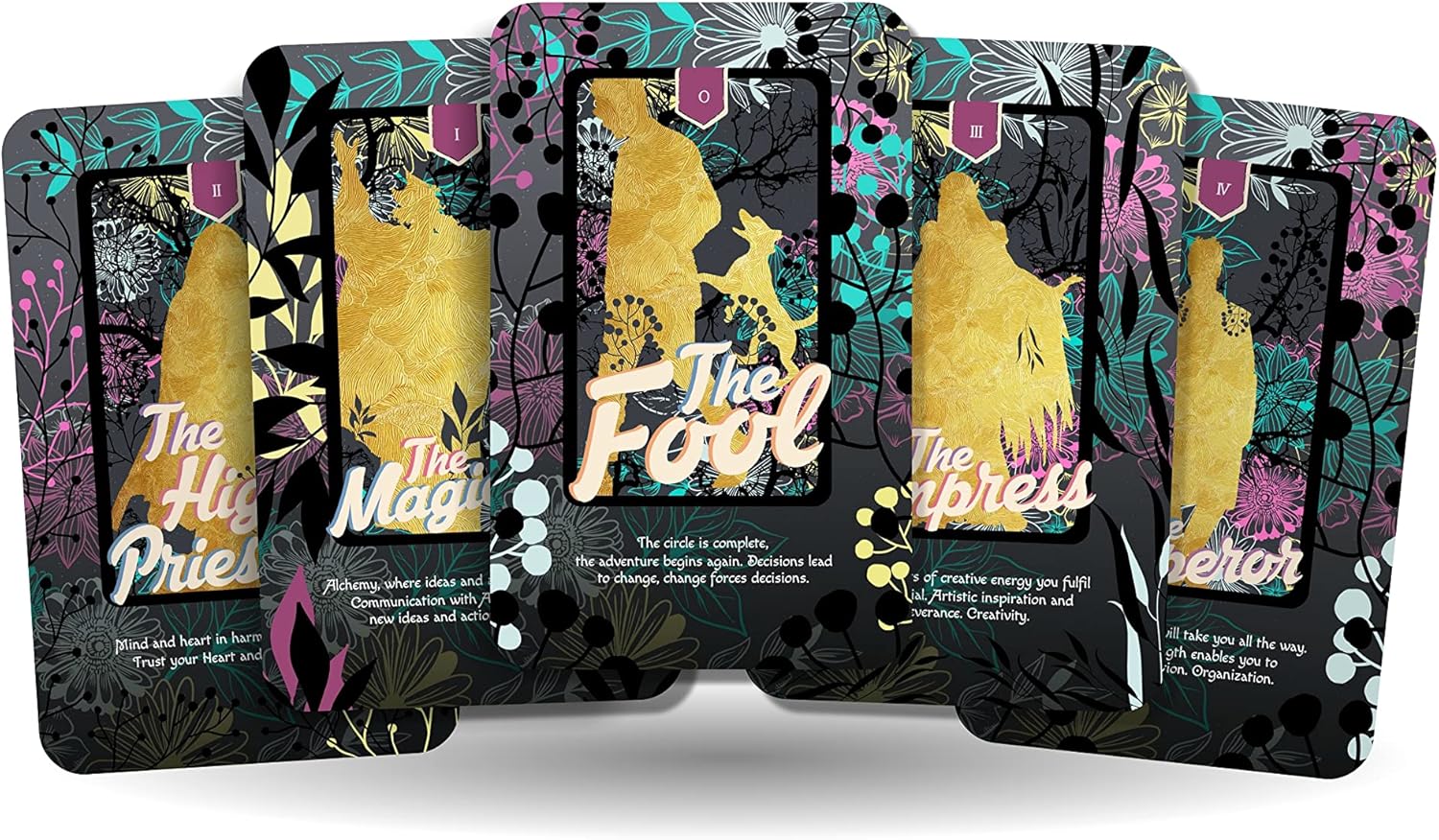 Ibiza Tarot- Enchanted Tarot - 22 Major Arcana| Fortune Telling Tarot Cards Deck for Beginners |Authentic Tarot Experience - Set of 22 Cards