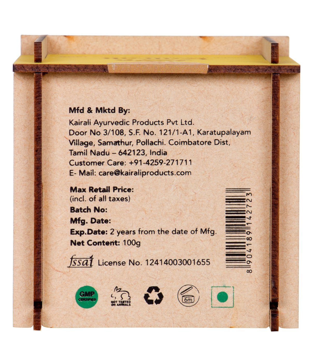 Kairali Ayurvedic Yuvan Herbal Tea 100gms/3.50Oz - Caffeine free | Detox Tea
