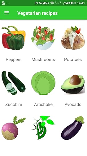 Vegetarian recipes