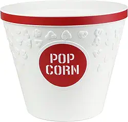 Hutzler Balde de pipoca, vermelho