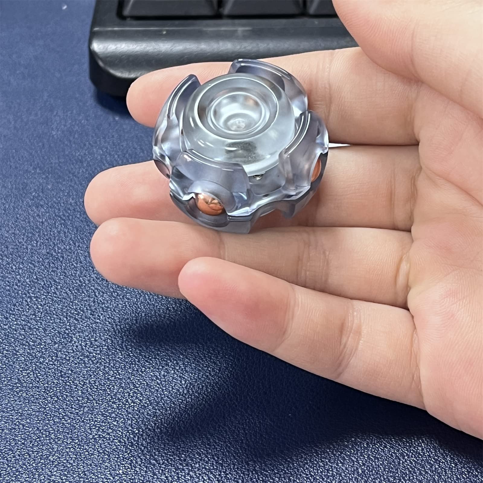Amazon | Fidget Toy EDC 樹脂フィンガーチップスピニングトイ Mini