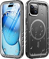 Vista 25 de Cozycase TOP - Funda impermeable para iPhone Air - Militar resistente 360 a prueba de golpes, cuerpo completo con protector de cámara de pantalla