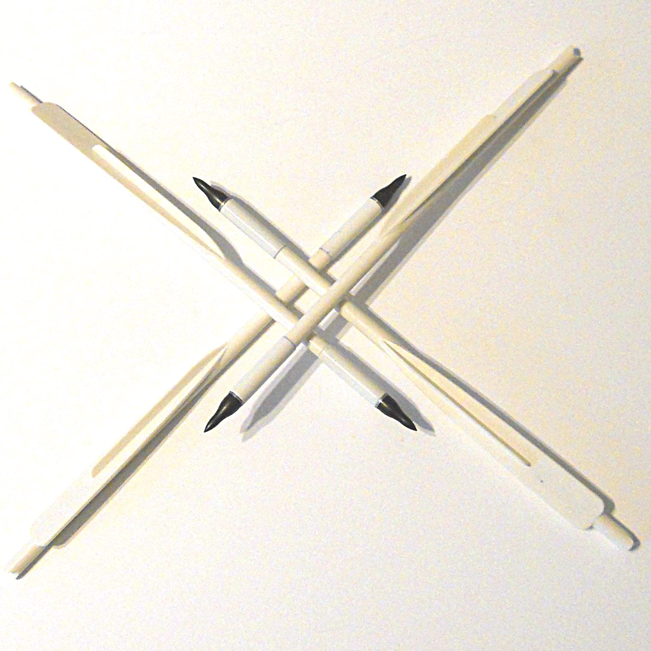 MORRIS80 Pistol Crossbow Bolt(4) 10 inch Shark Design for Target Shooting. (3k+ Sold) Very Accurate