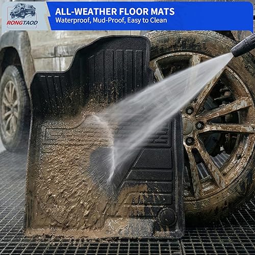 Miniatura 8 de Rongtaod Floor Mats Compatible with 2022-2026 Hyundai Tucson Cargo Mat TPE Trunk Mat Cargo Liner All Weather Back Seat Cover Protectors 2025 Tucson