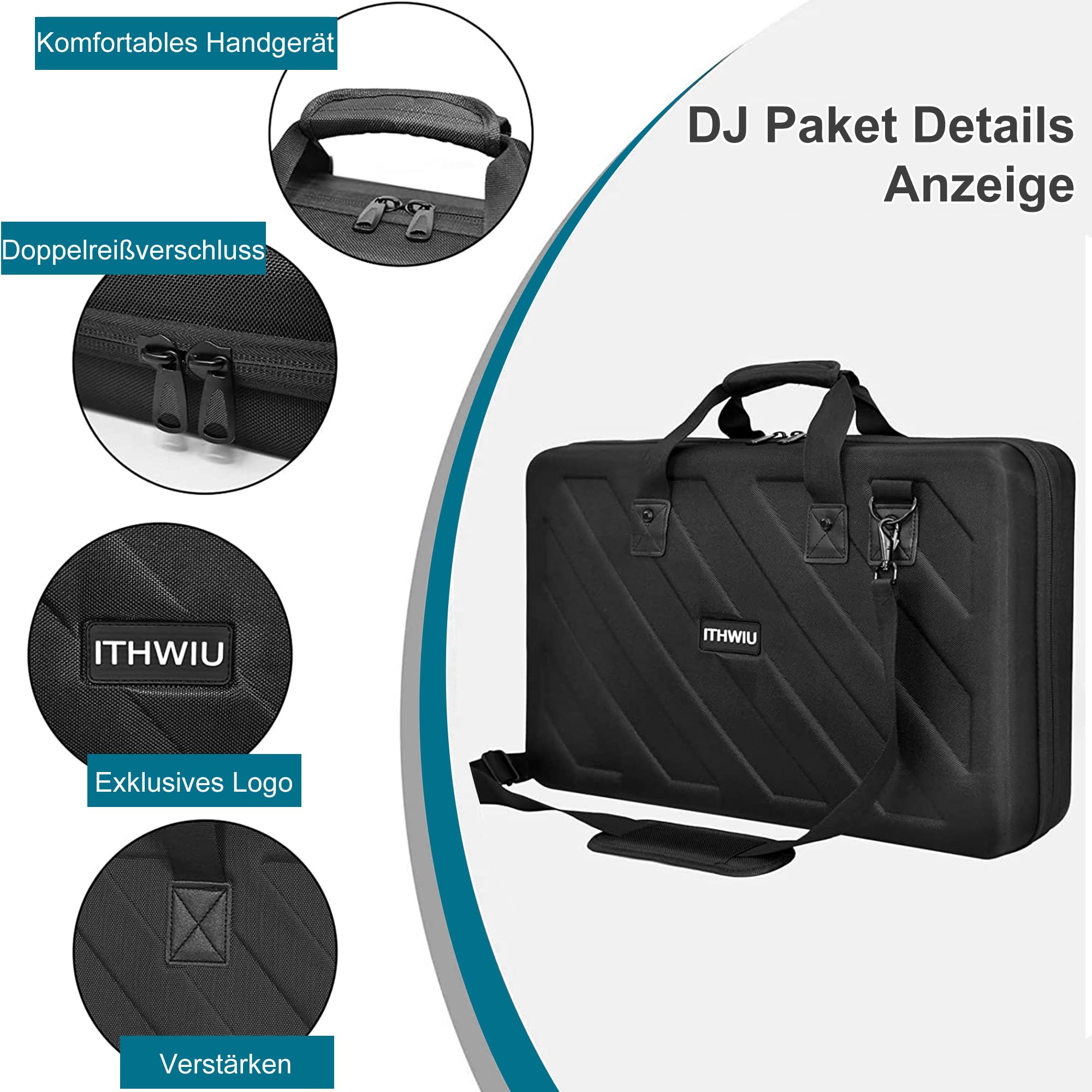 Bolsa de transporte para Pioneer, Negro , large