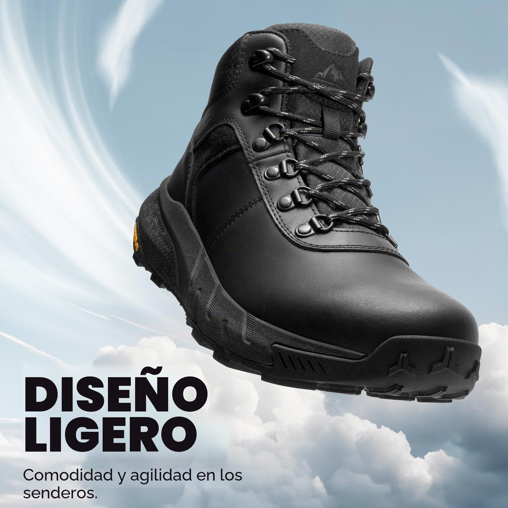 NORTIV 8 Botas Trekking Impermeables Antideslizantes Zapatos de Senderismo Montaña