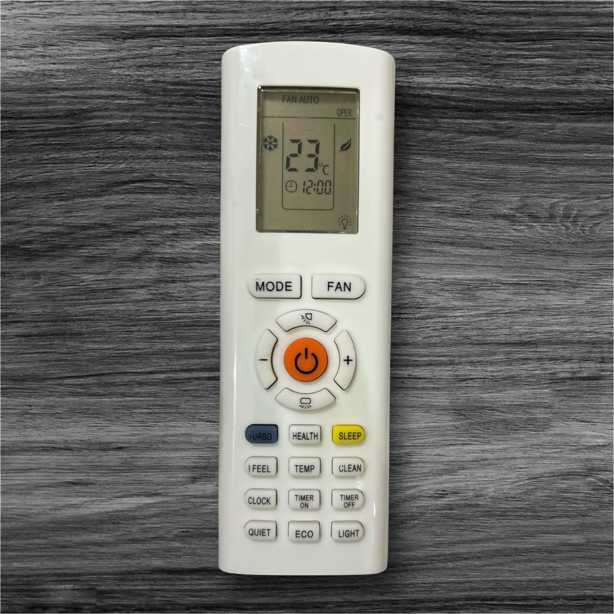 Sanavya® AC Remote Control - Compatible Replacement for Split & Window Air Conditioners - Replicates Genuine Remote Functions (Orient ac Remote Split/Window) 4