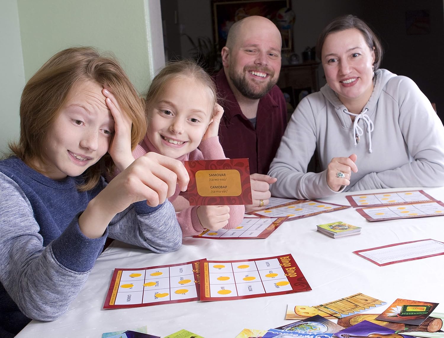 Bilingo Bingo - Bilingual Game English/Russian by Terra Oris