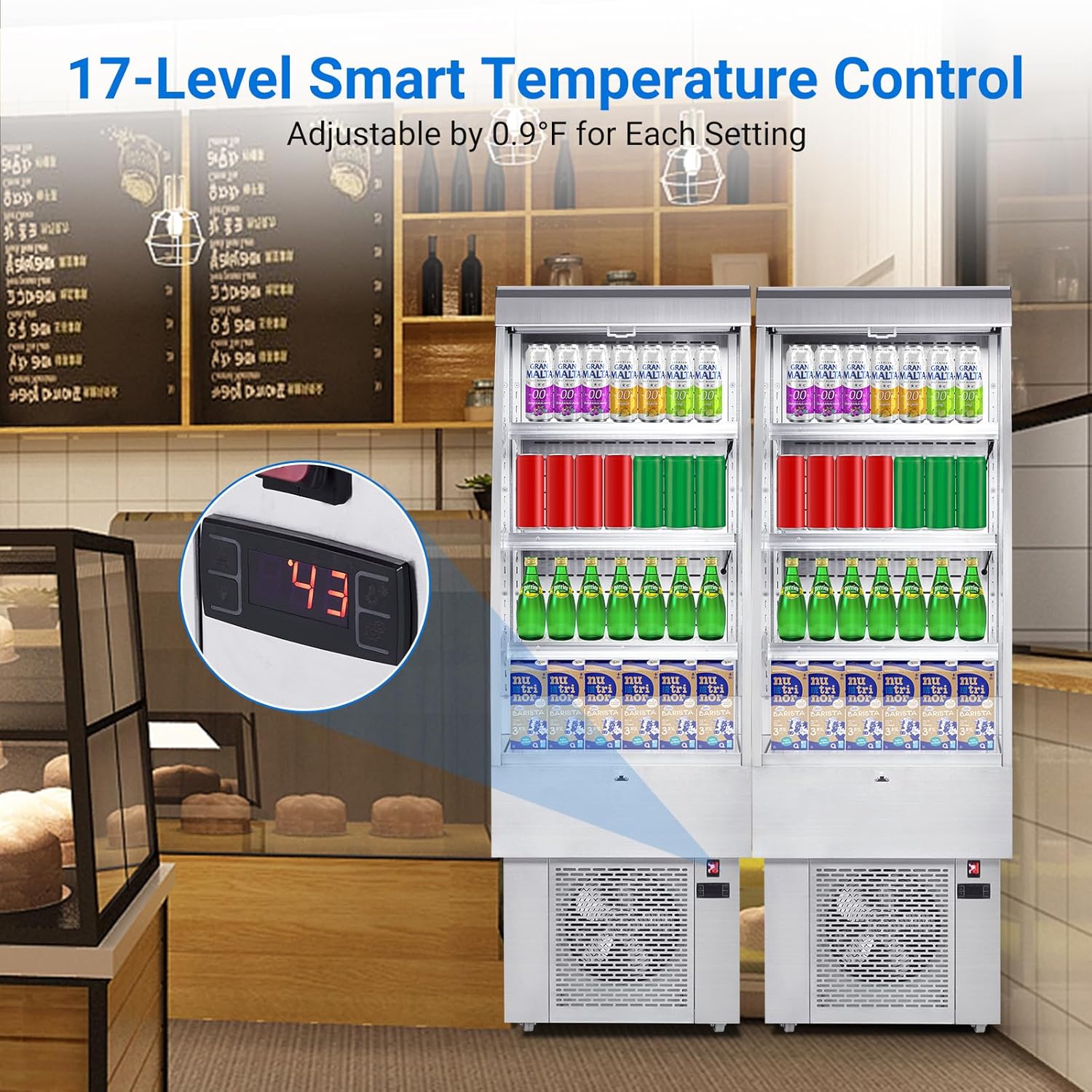 GarveeHome 8.8 Cu.Ft./250L Refrigerator Display Refrigerator