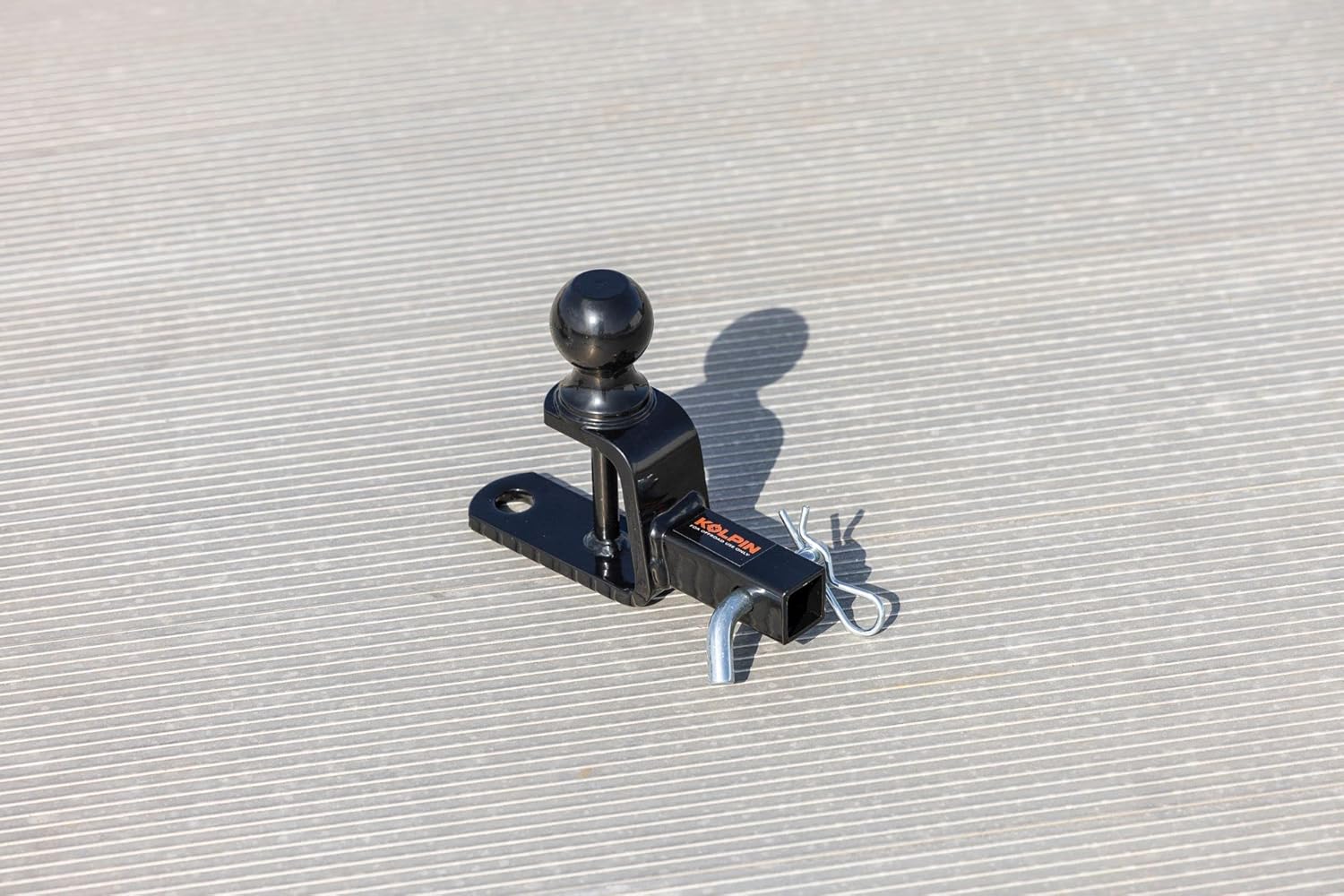3-Way 1 1/4" Hitch with 2" Ball & Hook