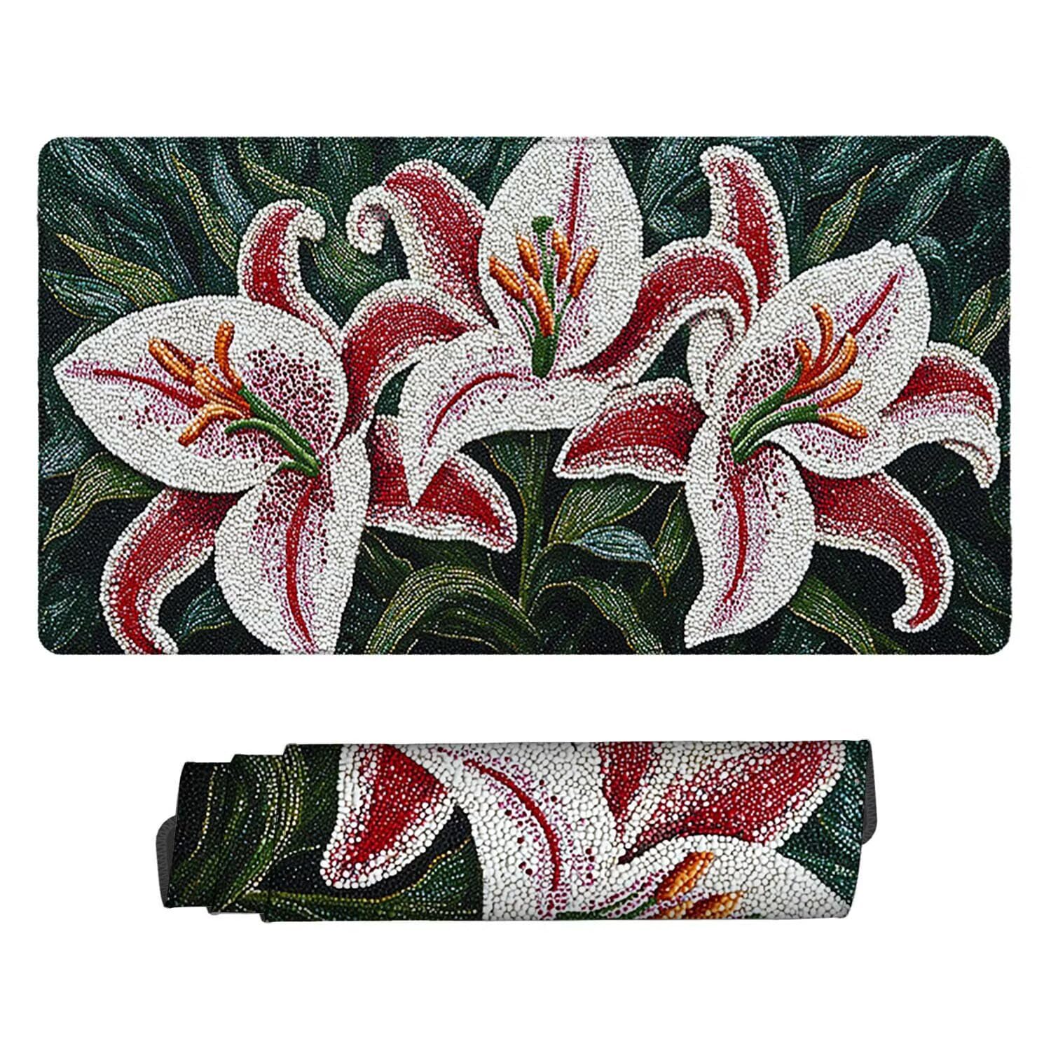 Podkładka pod mysz do gier, 1600 x 800 mm, XXL, duża gamingowa podkładka pod mysz, wodoodporna podkładka pod mysz, długa podkładka na biurko z przeszytymi krawędziami, mata na biurko z gumową podstawą
