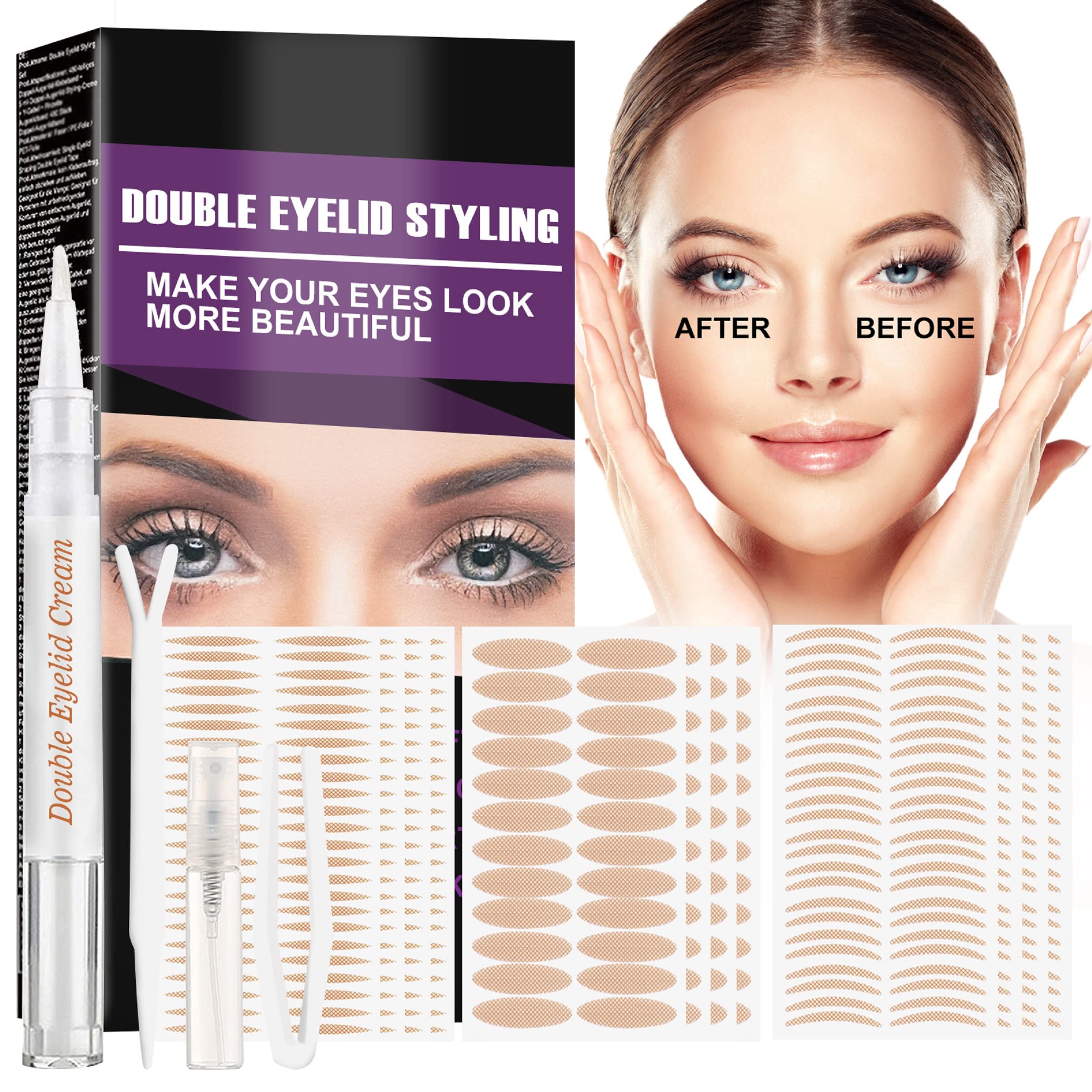 Buy Eyelid Tape, Eyelid Lifter Strips, Eye Lid Lift Tape With Lifting