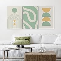 Vista 53 de wall26 Juego de impresiones enmarcadas para pared, acuarela, desierto del suroeste, cactus, naturaleza, desierto, ilustraciones de arte moderno