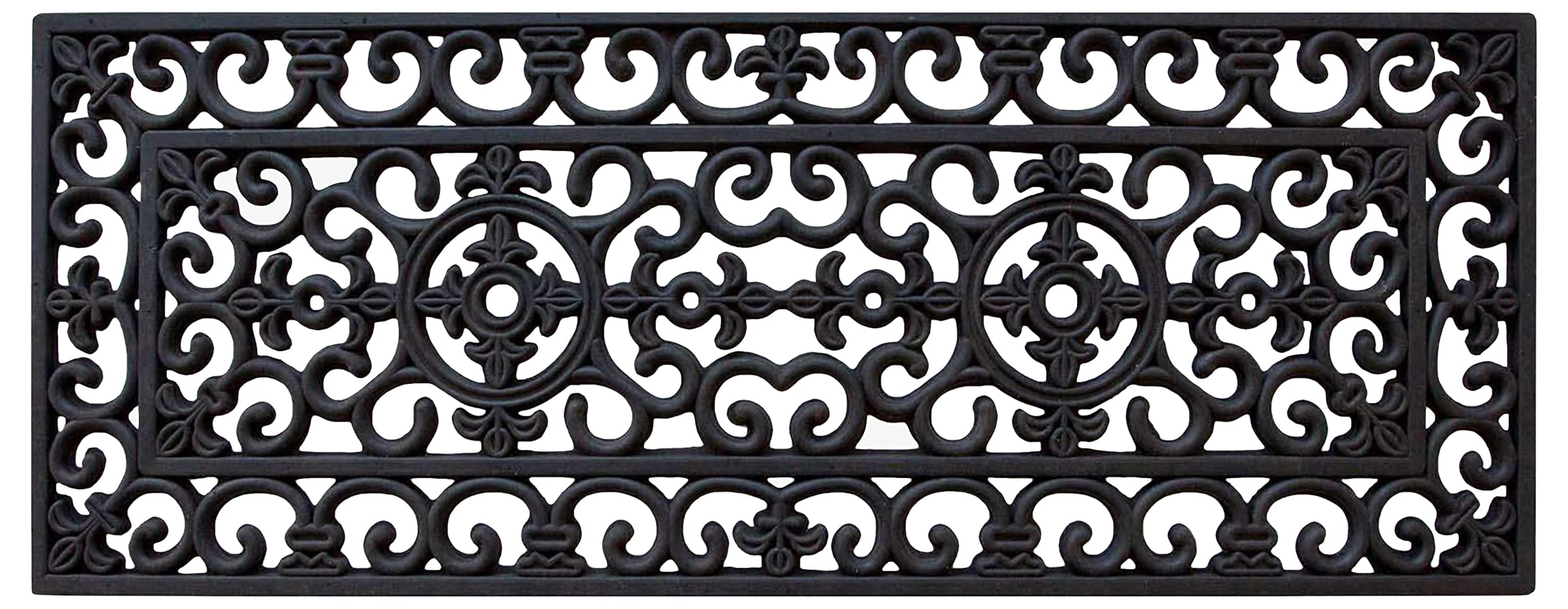 Photo 1 of A1HC Outdoor Floor Mat 18x48, Natural Rubber, Audrey Rubber 