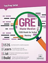 GRE Master Word List: 1535 Words for Verbal Mastery (Test Prep Series Book 11)