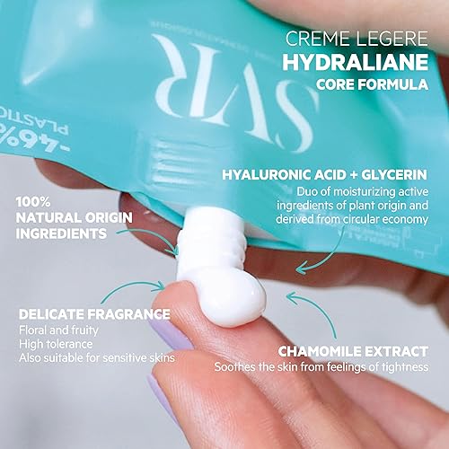 Miniatura 3 de SVR Hydraliane Light Hydraliane - Crema hidratante para pieles sensibles y deshidratadas, para toda la familia - La piel está 72% más hidratada