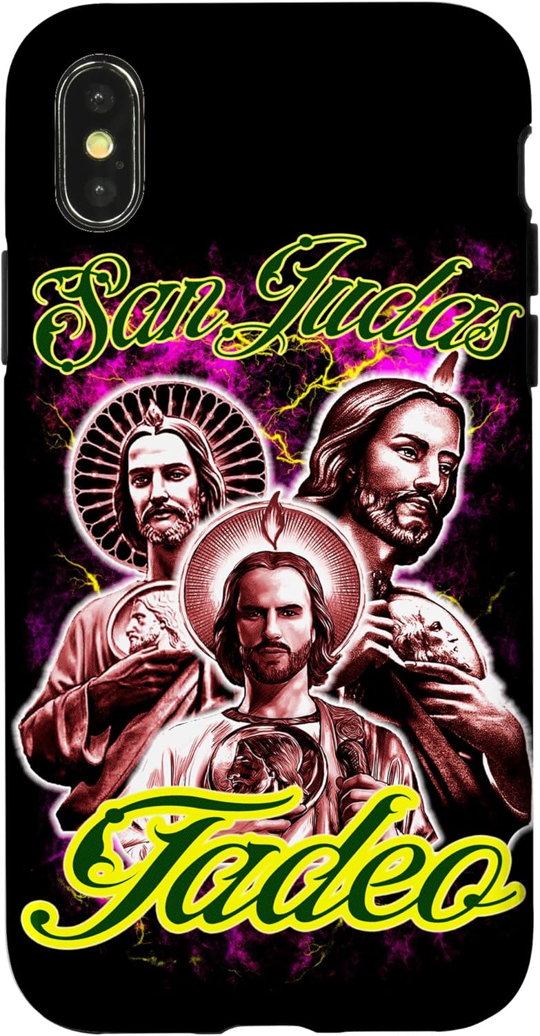 San Judas Tadeo Santo patrón de las causas Jude the Apostle Case for iPhone 15