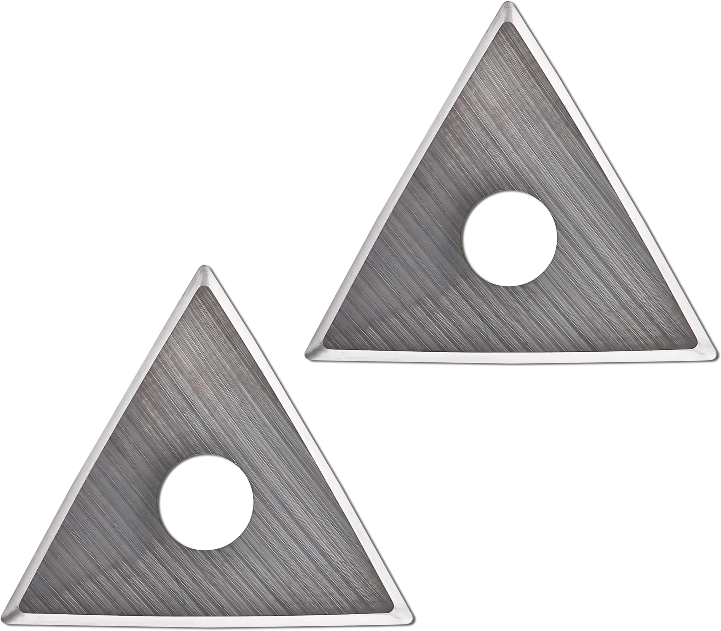 2 x for Bahco 625 Pocket Scraper Blades Triangular Paint Scraper Blades 25mm Scraper Blades for Corner Scraping for Wood Plastic or Metal Surfaces Made by Xcalibur Tooling UK