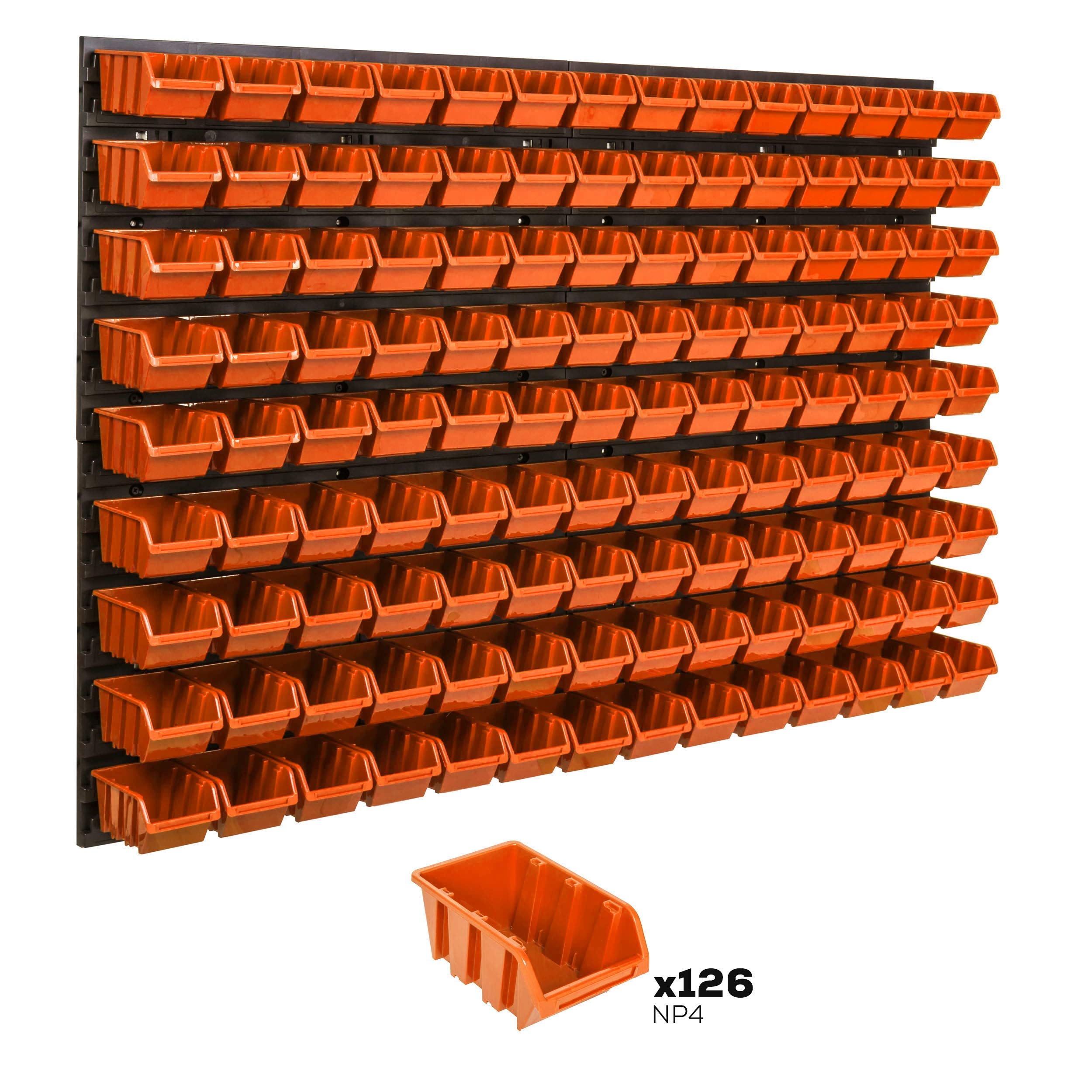 126 szt. pudełek system magazynowy regał ścienny 115 x 78 cm pojemniki do układania w stos pojemniki do przechowywania magazynów magazynowych bardzo mocne płyty ścienne regał rozszerzalny regał warsztatowy regał magazynowy regał ścienny regał ścienny rega